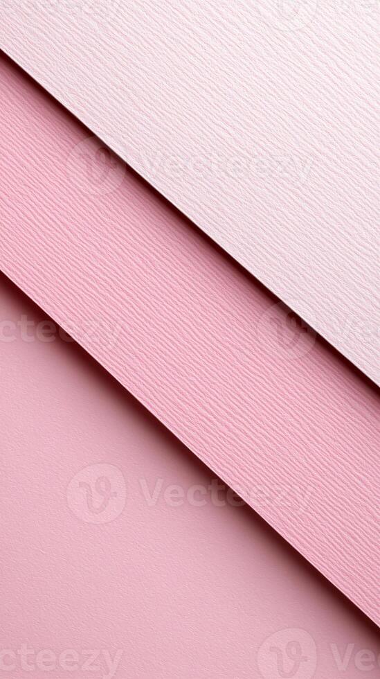 Blank Pale Pink Cardstock Texture with Smooth Matte Finish and Soft Fibers photo