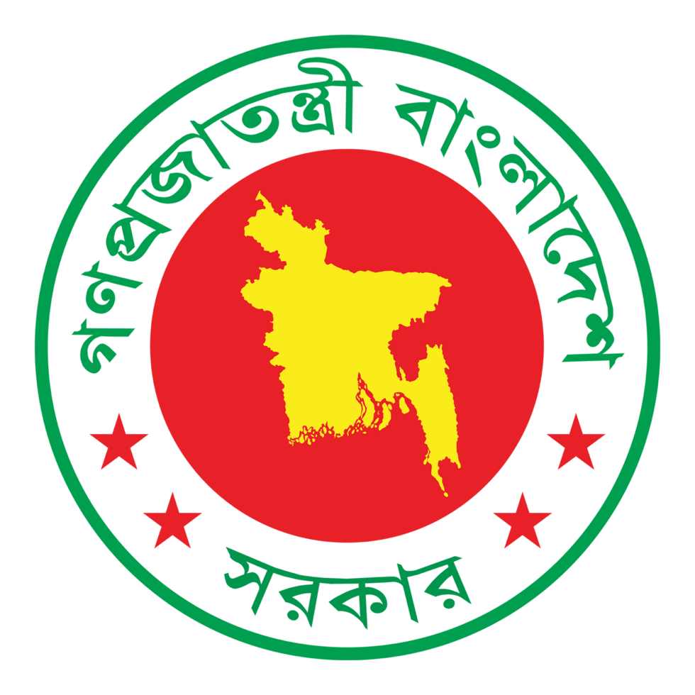 Republic Of Bangladesh High Quality Logo Icon Bangla Design Illustration Premium Quality Transparent Background Digital Download png