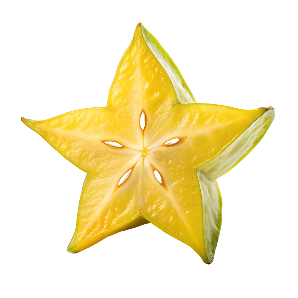 Fresh Green Starfruit T png