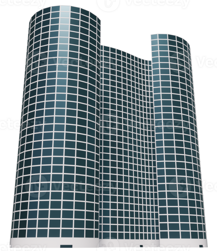 A large building with windows on the sides png