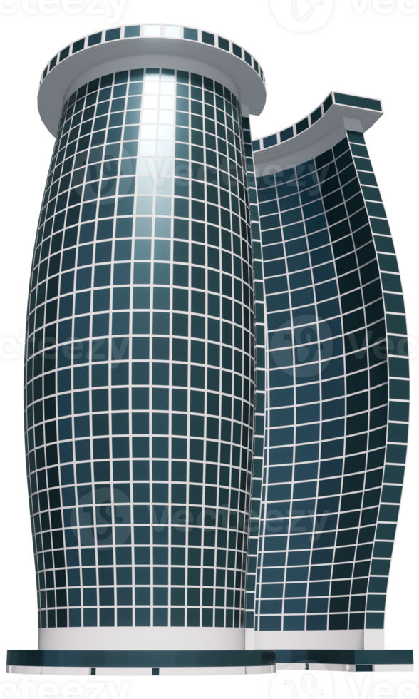 A building with a large glass window and a large glass door png