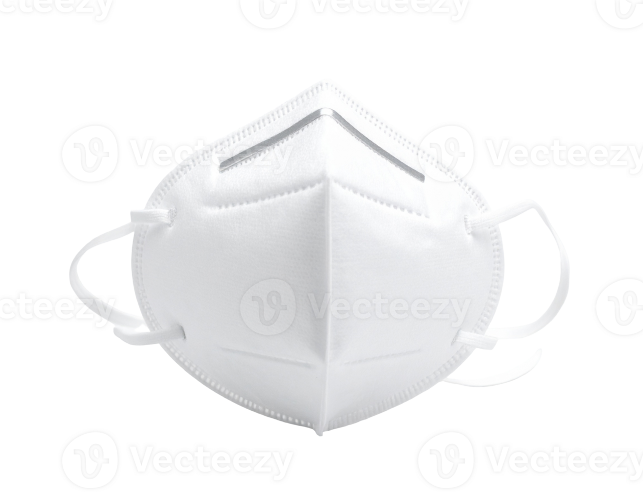 Protective Face Mask on Black Background png