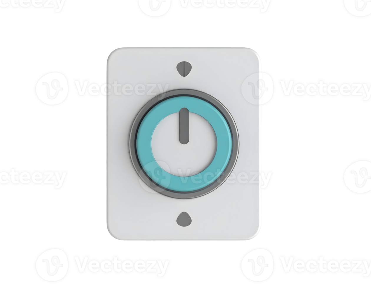 Power Button Sign on White Background png
