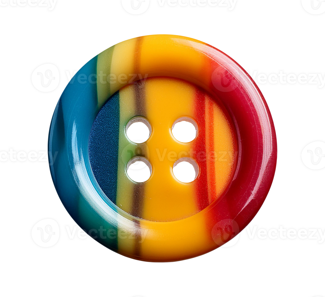 A colorful button with a transparent background png