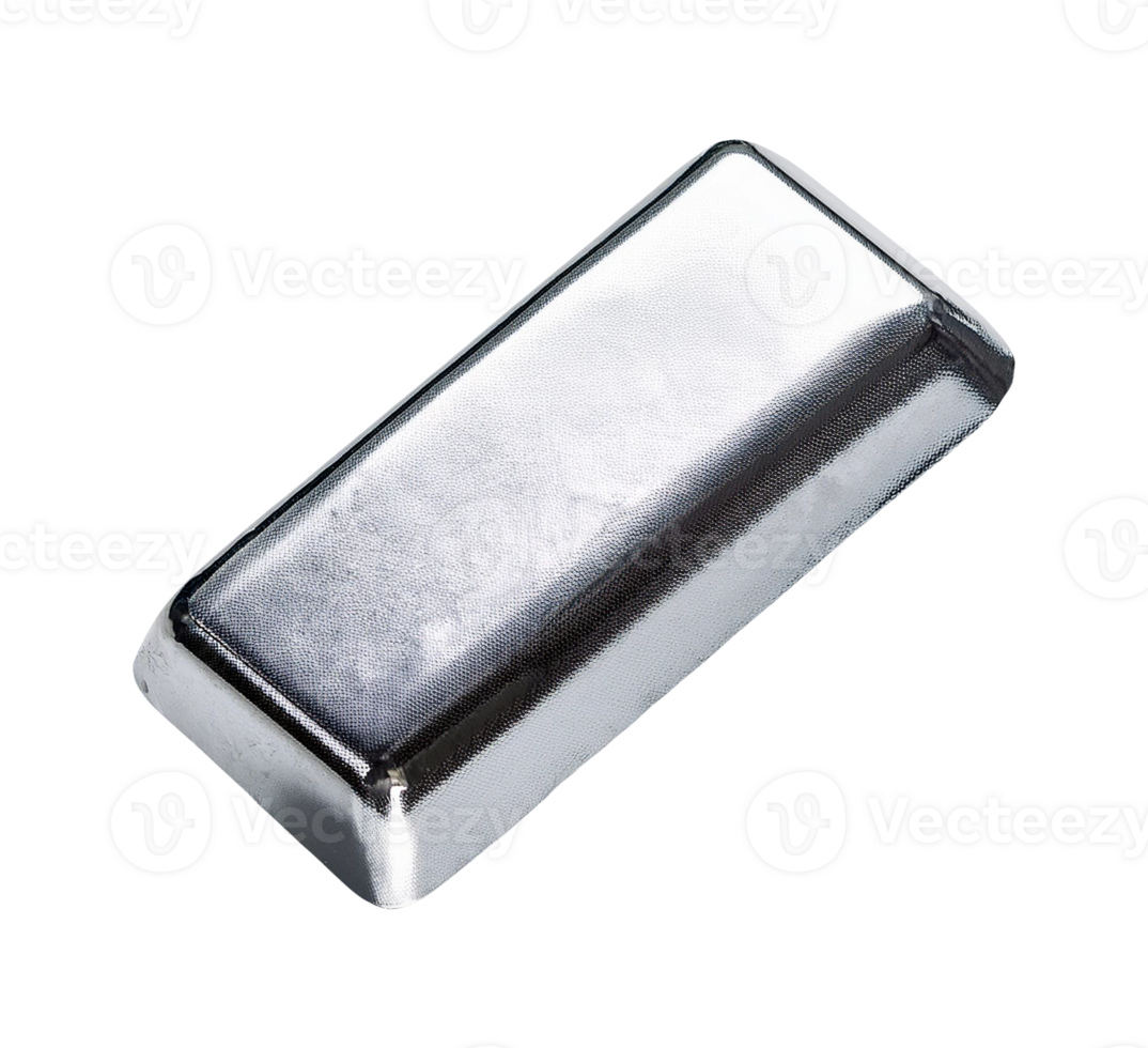A silver bar on a transparent background png