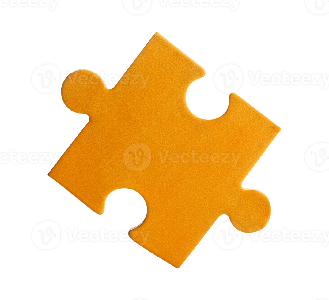 Single Puzzle Part Isolated png