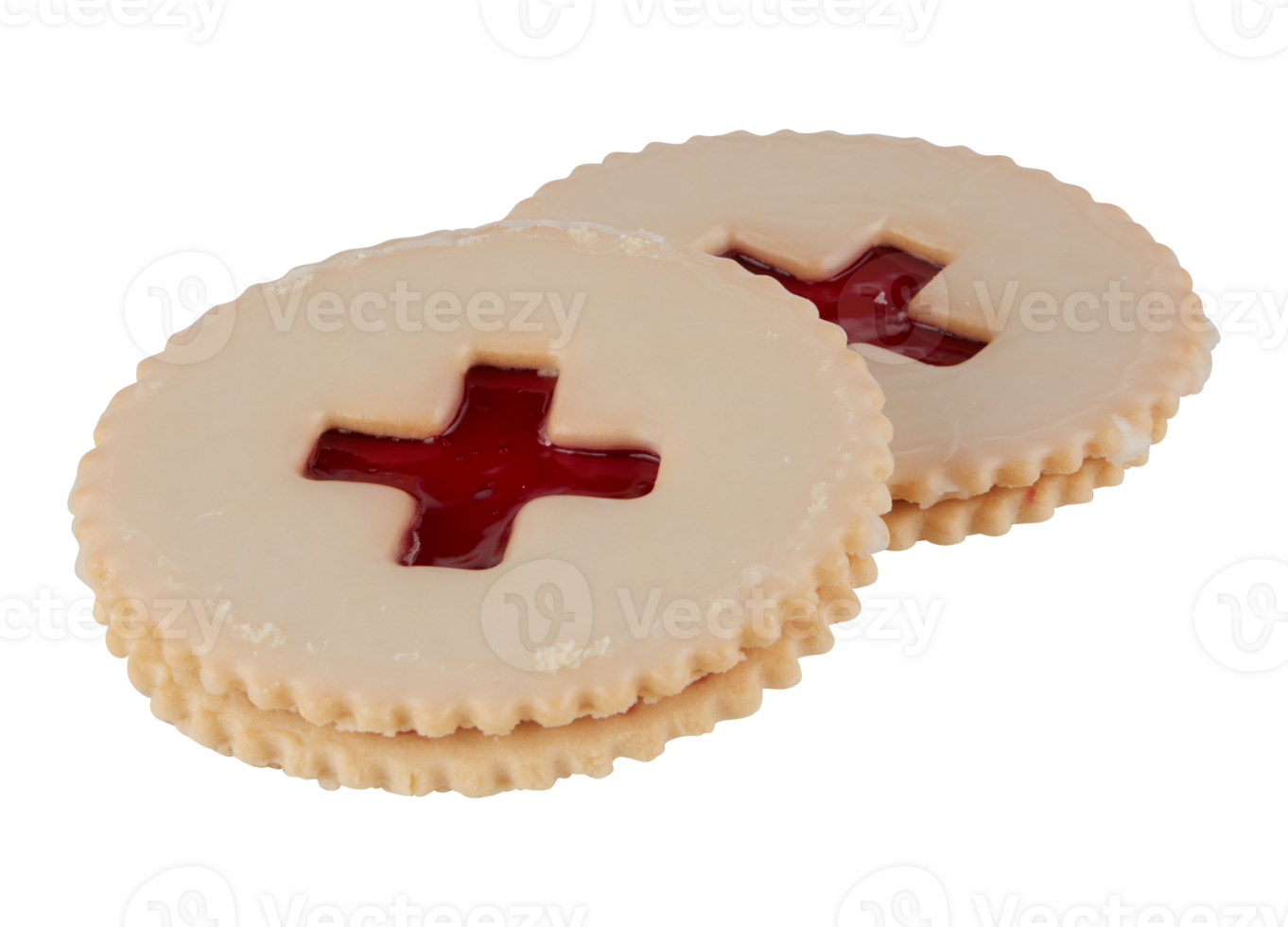 Crackers, crispy bread slices cut out isolated transparent background png