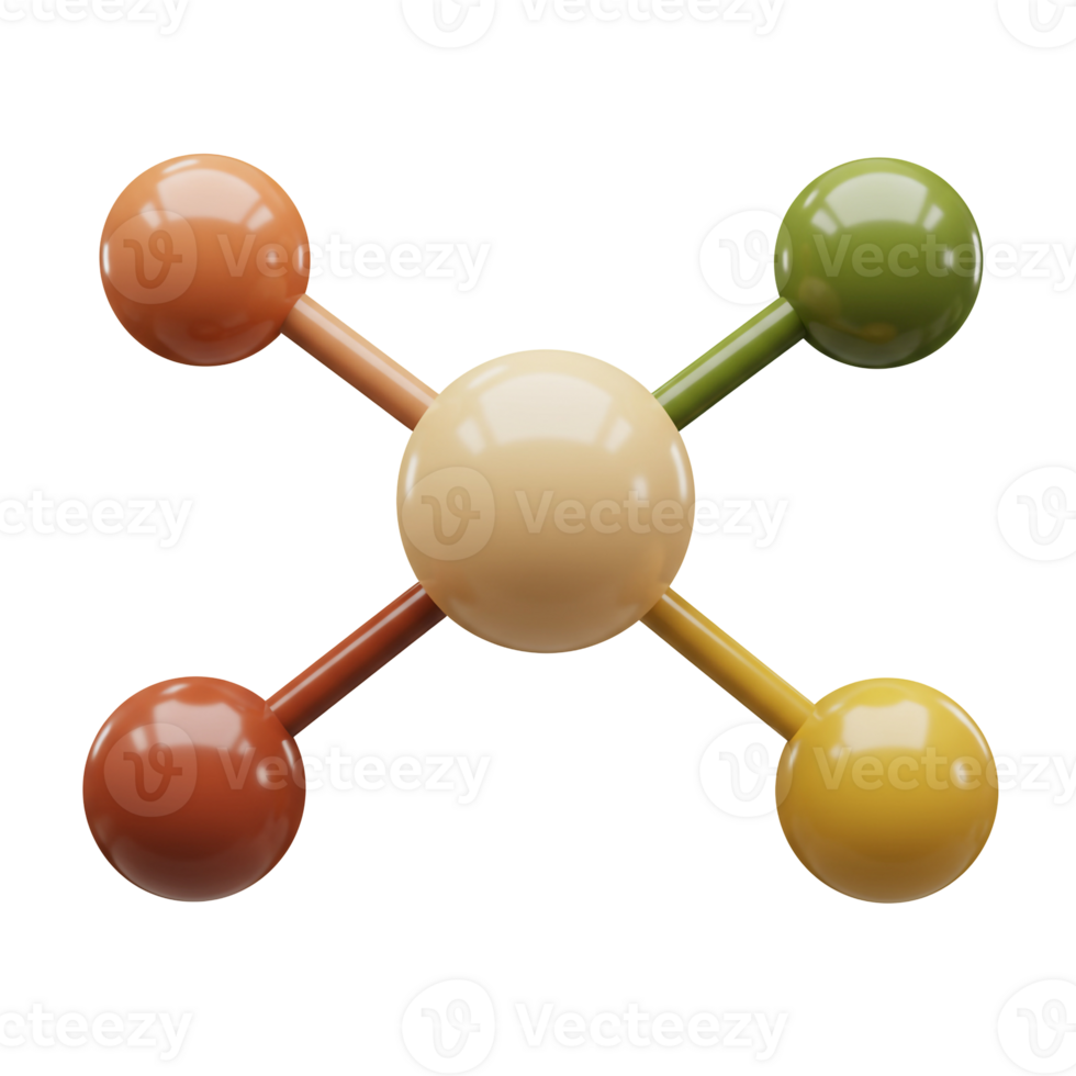 Glossy Sphere Connections in 3D with Smooth Seafoam Tubes png