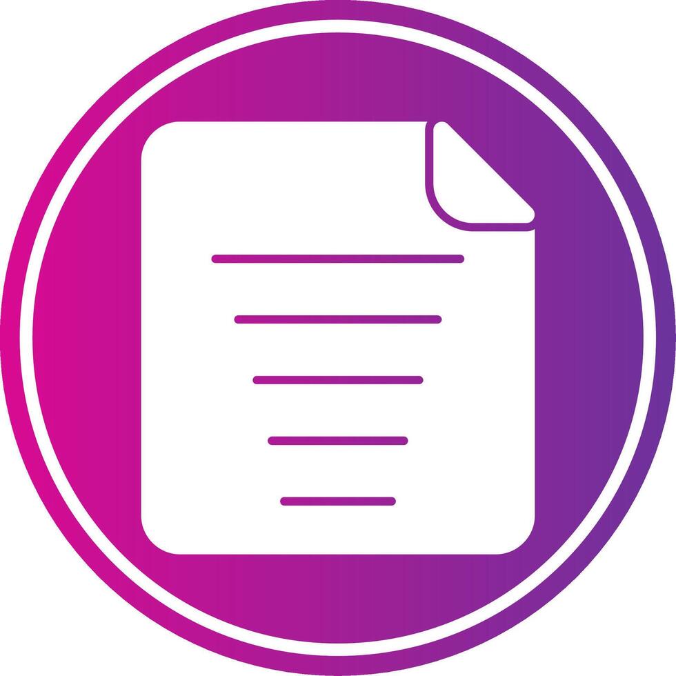 Note icon colorful design Icon vector