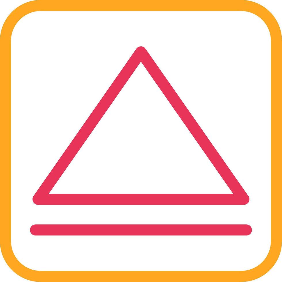 Eject Icon Design vector