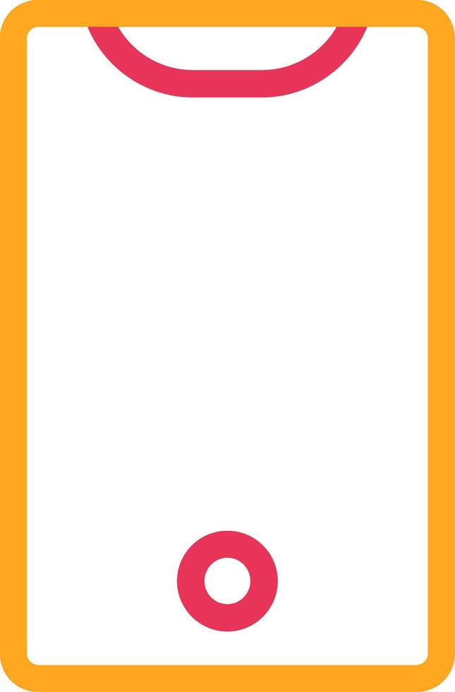 Phone Two Color Desgin vector