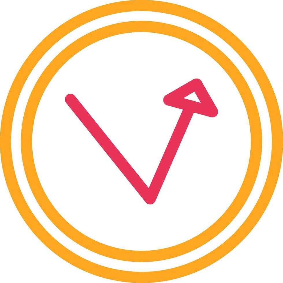 Bounce Line Two Color vector