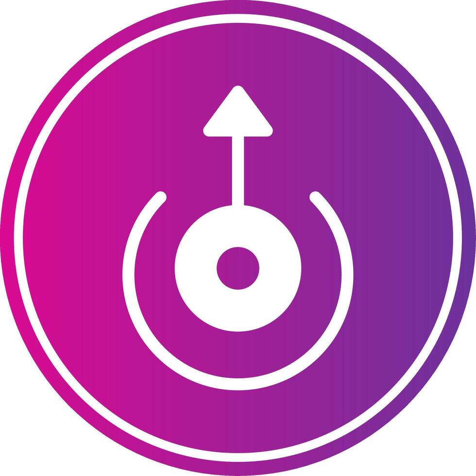 Up Arrow icon colorful design vector