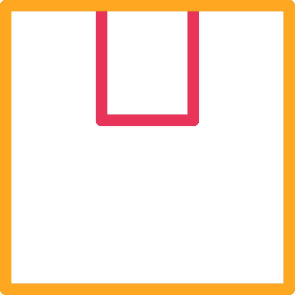 box line icon design vector