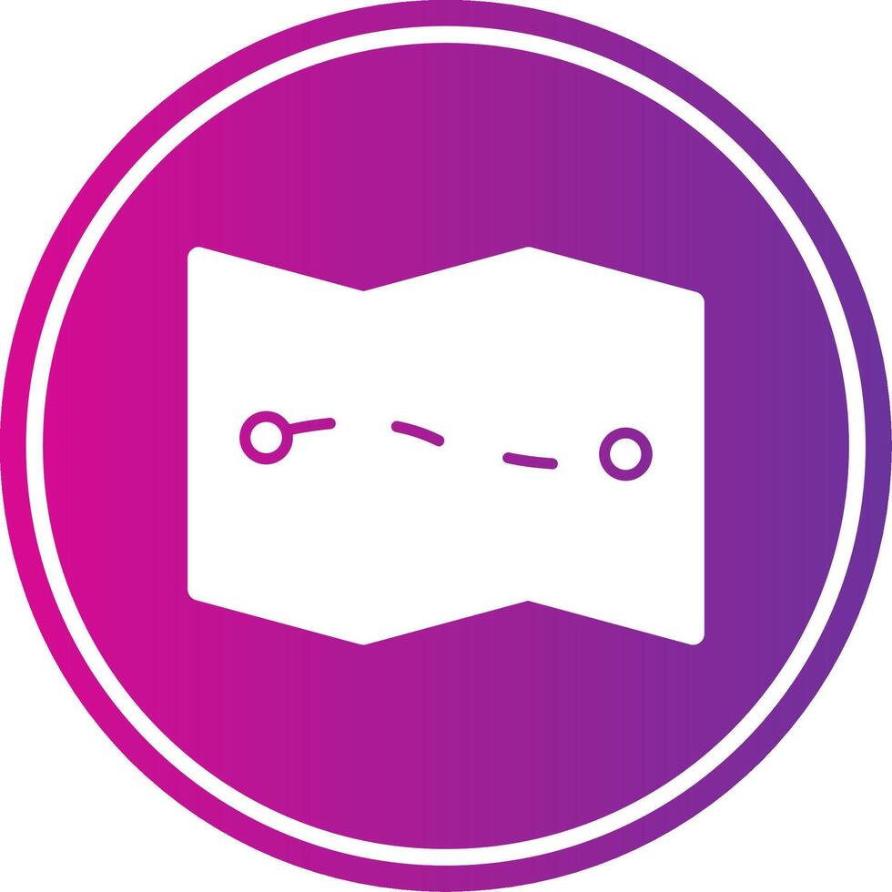 Map Glyph Circle vector