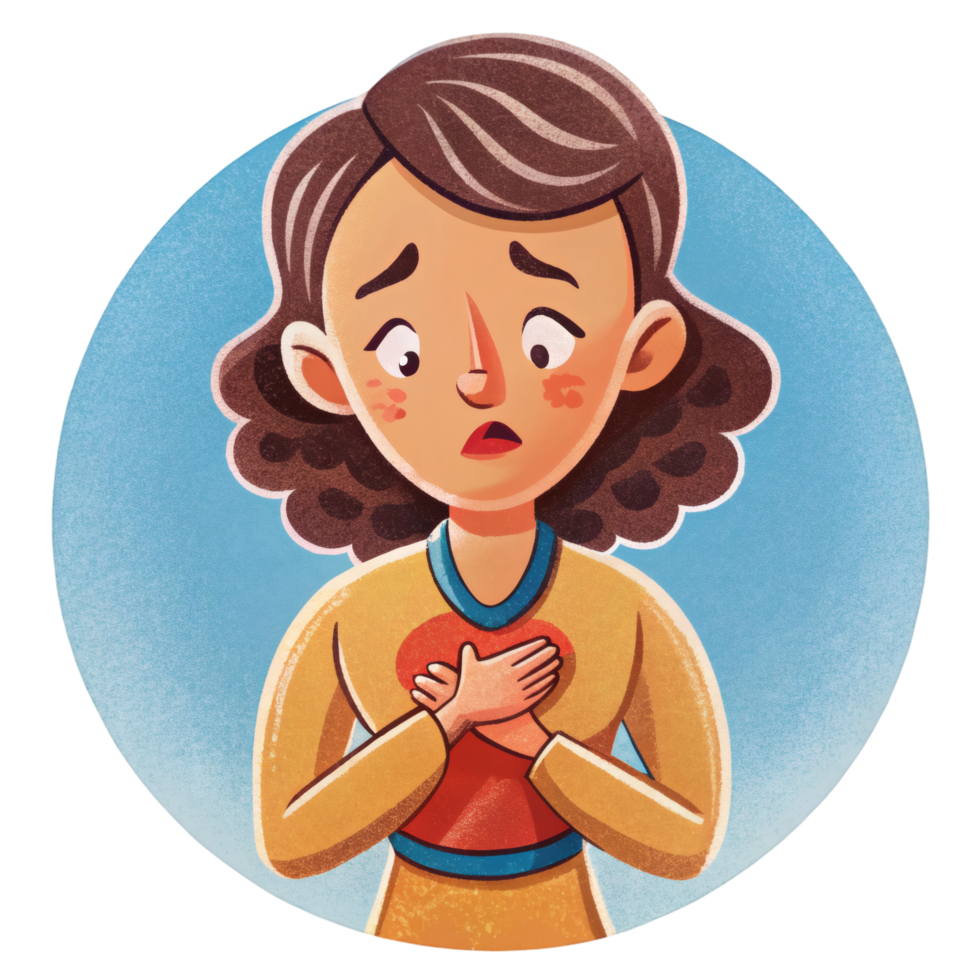 Chest Pain Graphic png