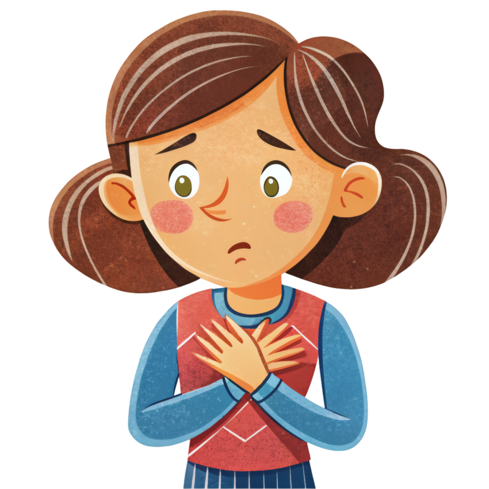 Early Illness Symptom Cartoon png