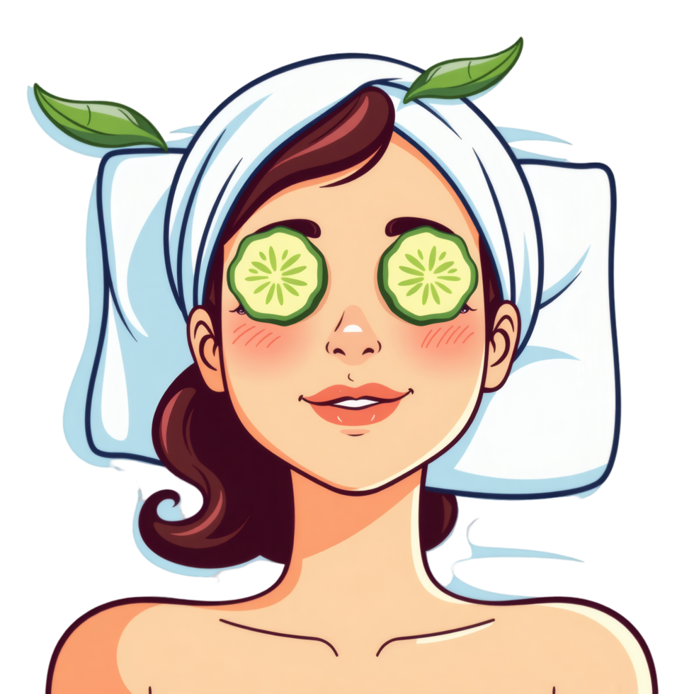 Lady Spa Time Clip Art png