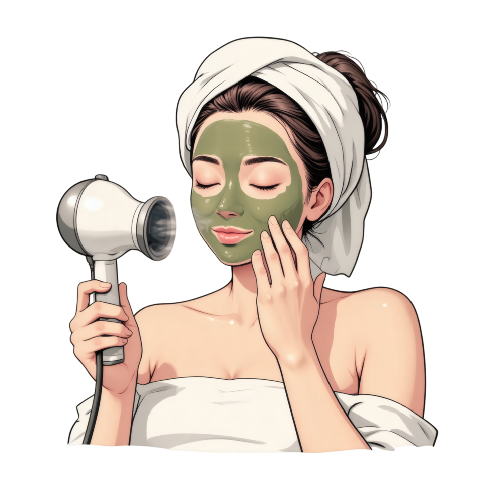 Beauty Skin Treatment Facial Steamer png