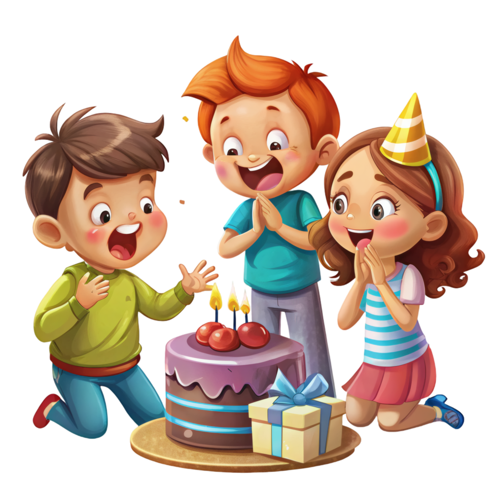 Present Moment With Happy Children png