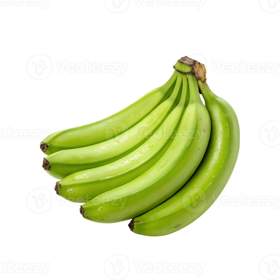 A Bunch of Fresh Green Banana png