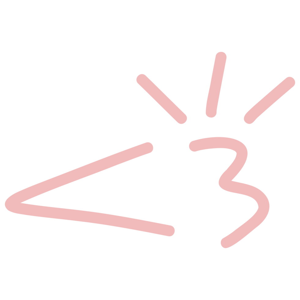 a pink arrow pointing to the left png