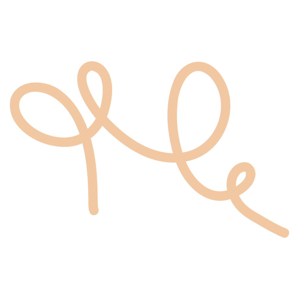 a pink line drawing of a heart on a white background png