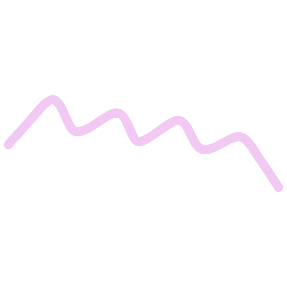 a pink line on a transparent background png