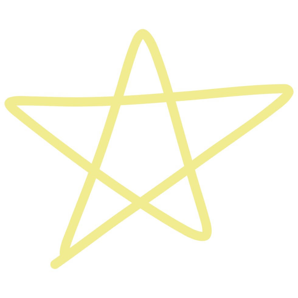 Yellow star clipart png