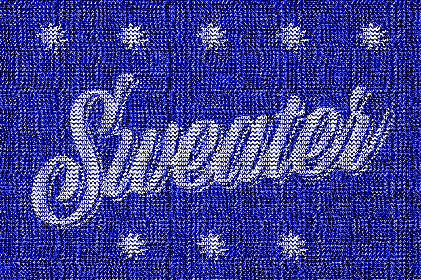 Knitted Text Effect psd