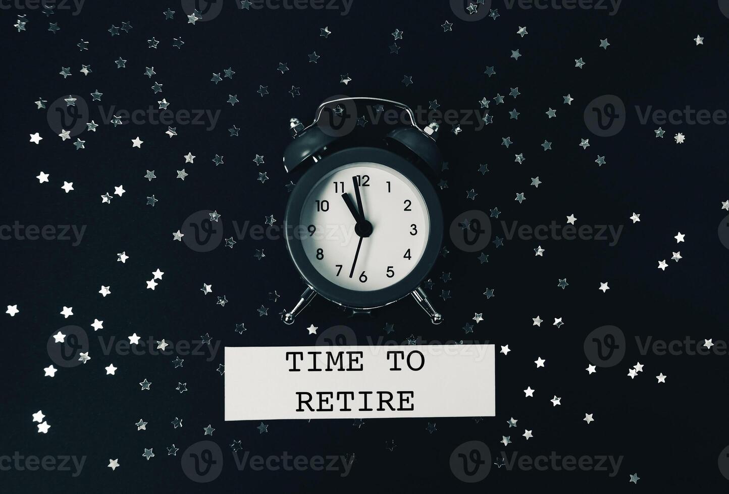 white clock with the time photo