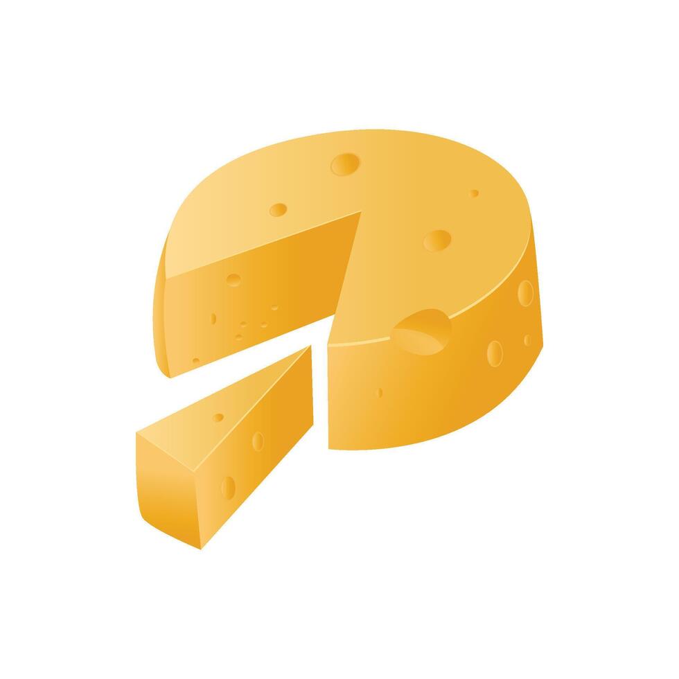 cheese icon,white background vector
