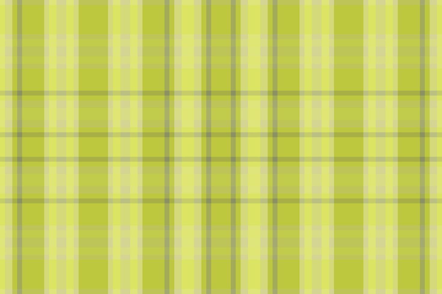 A green and white plaid fabric background vector