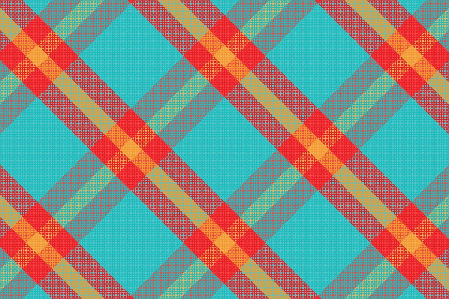 A blue and red plaid pattern vector