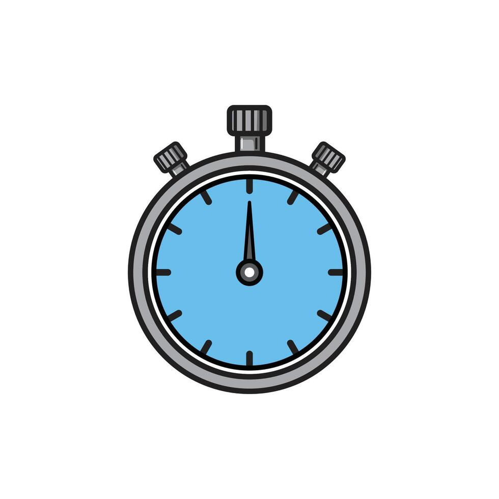 60 Minute Stopwatch Timer vector