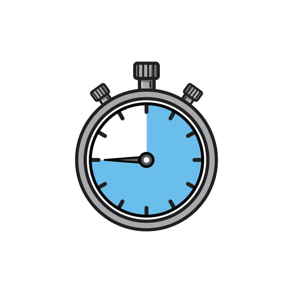 45 Minute Stopwatch Timer vector