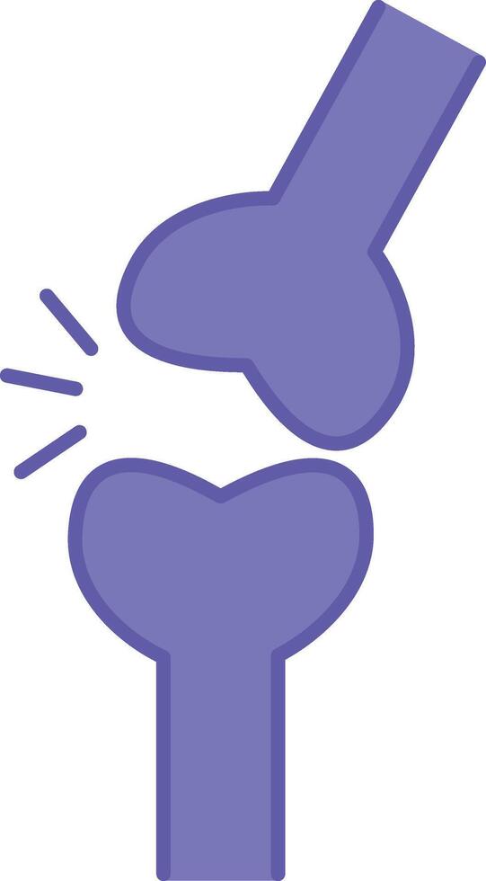Colored Joint Icons. Illustration. Movable Joint Of Several Bones Which Allows Them To Bend. Human Body Part. Concept Anatomy vector