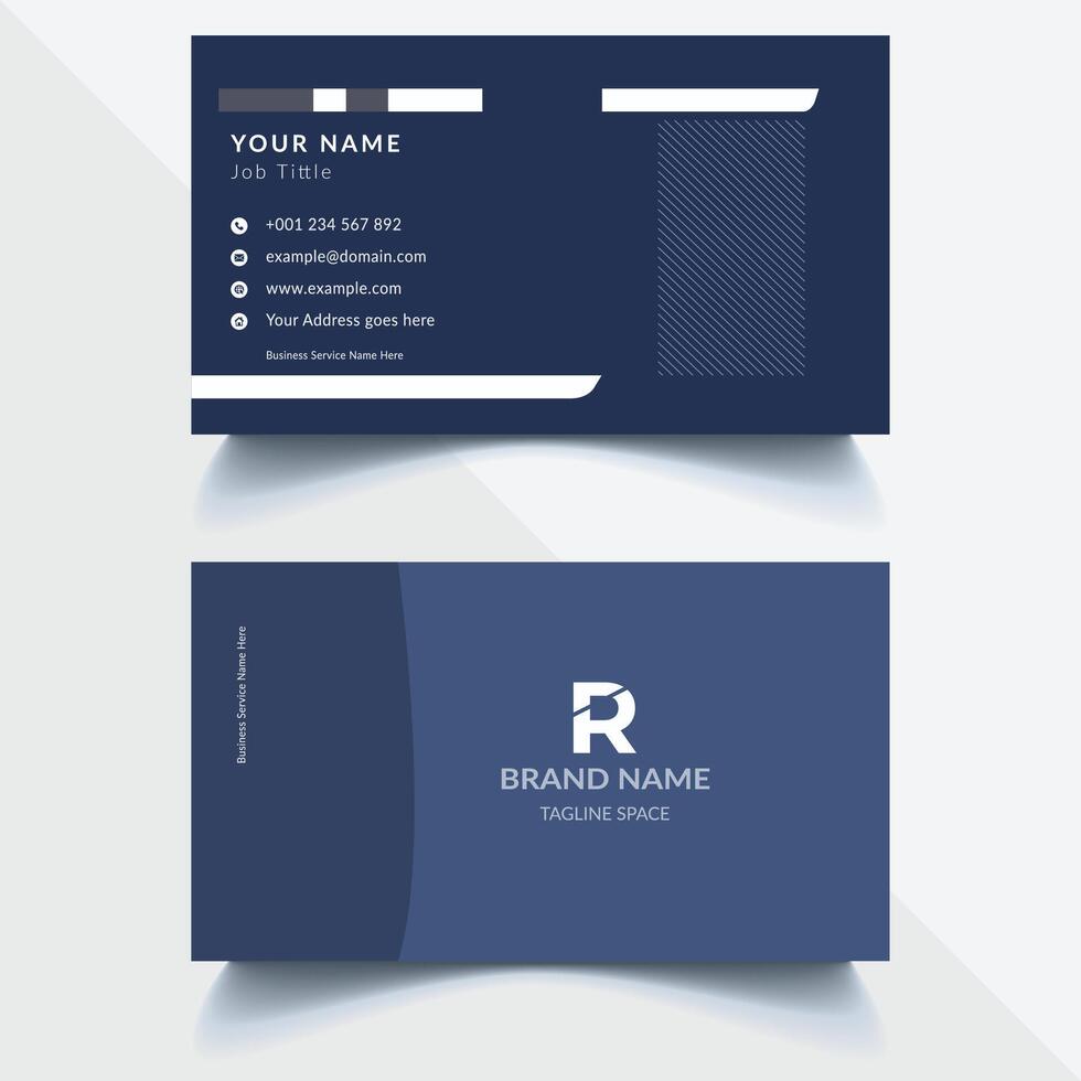 Creative Business Card Design vector