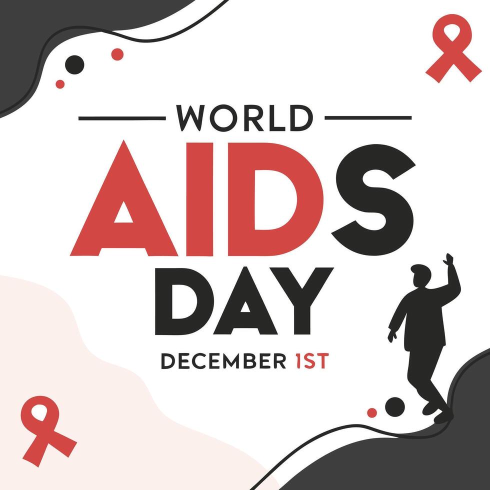 World AIDS Day ,Awareness, Prevention, and Support vector