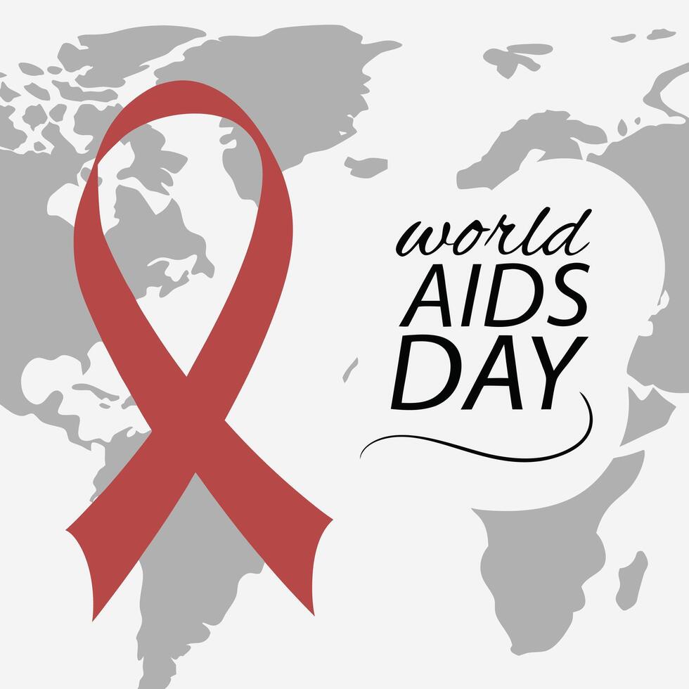Raising Awareness ,Understanding and Preventing HIV,AIDS Through Education and Support vector