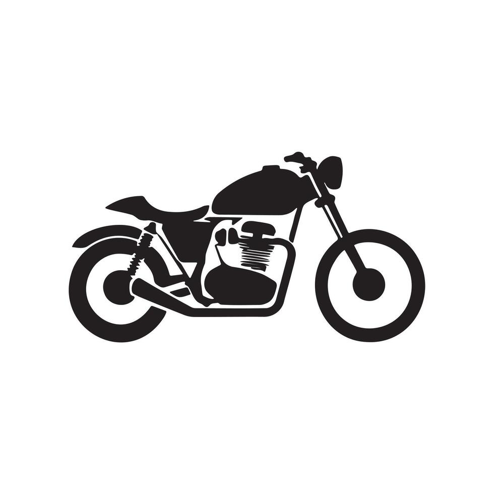 Sports Bike Icon for Modern Web and App Design vector