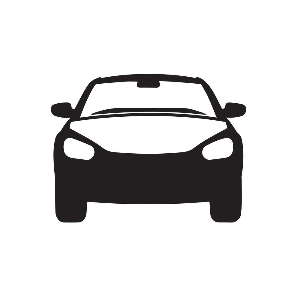 Car Icon for Elegant UI and App Design on white background vector