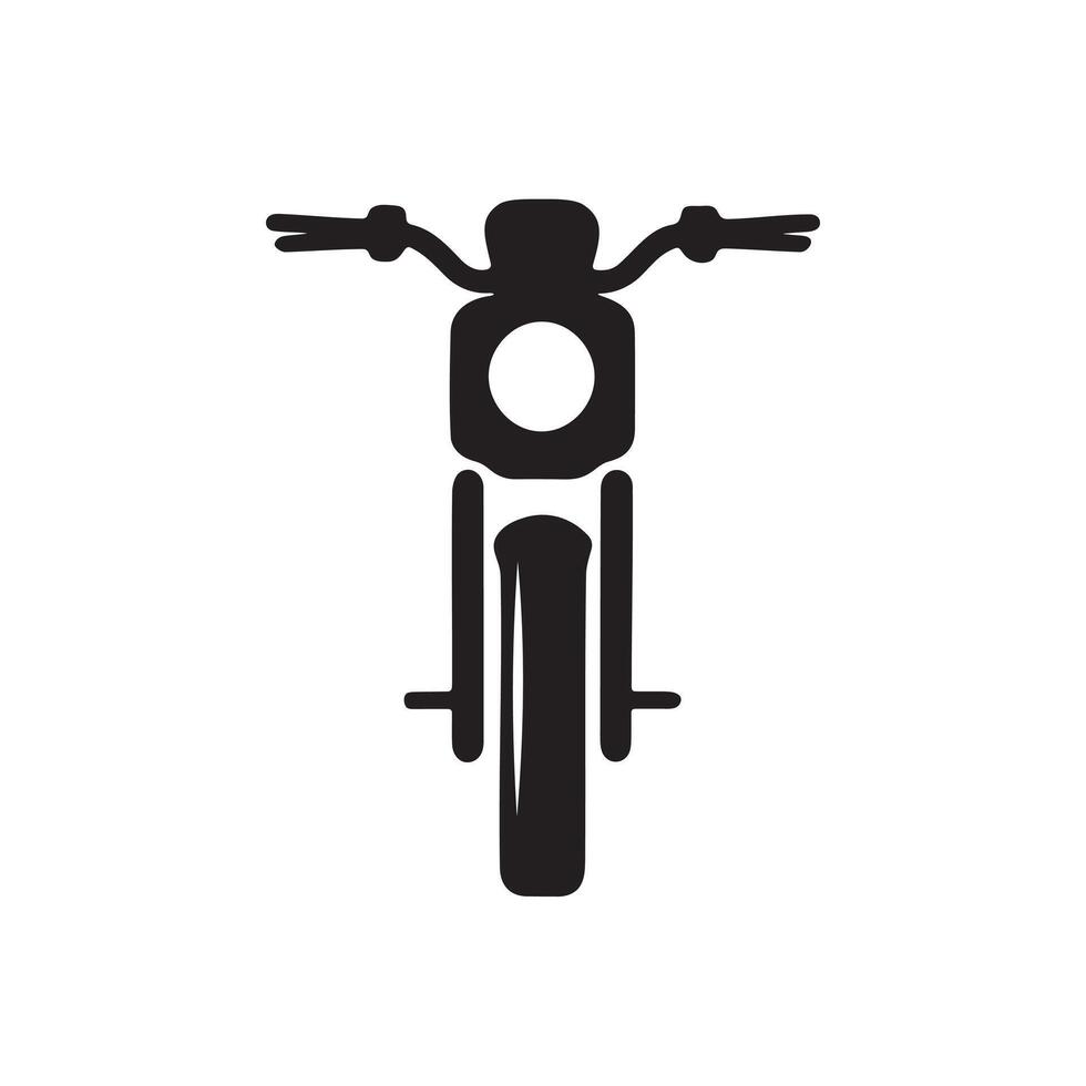 Motor Bike Icon for Web, App and Graphic Design vector