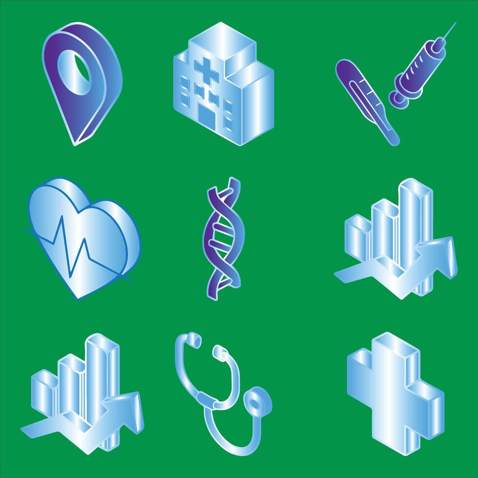 Gym and fitness icon set with dumbbells kettlebell gloves and jump rope for workout and exercise themed designs vector