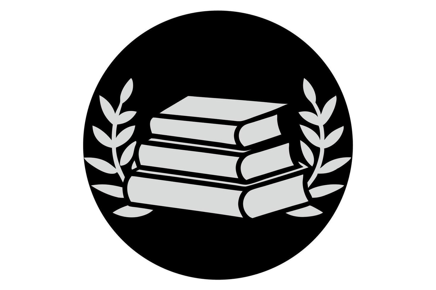 World Book Day Books stacked with green sprouts illustrating the connection between wisdom and the environment vector