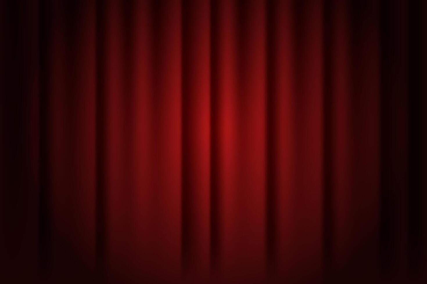 design red curtain luxury for background greeting vector