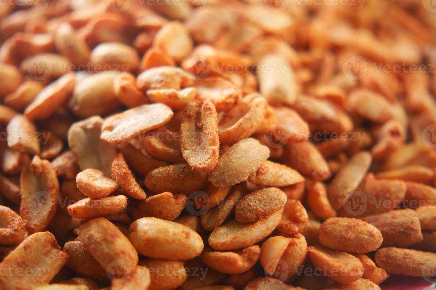 Roasted seeds displayed in a natural light setting photo