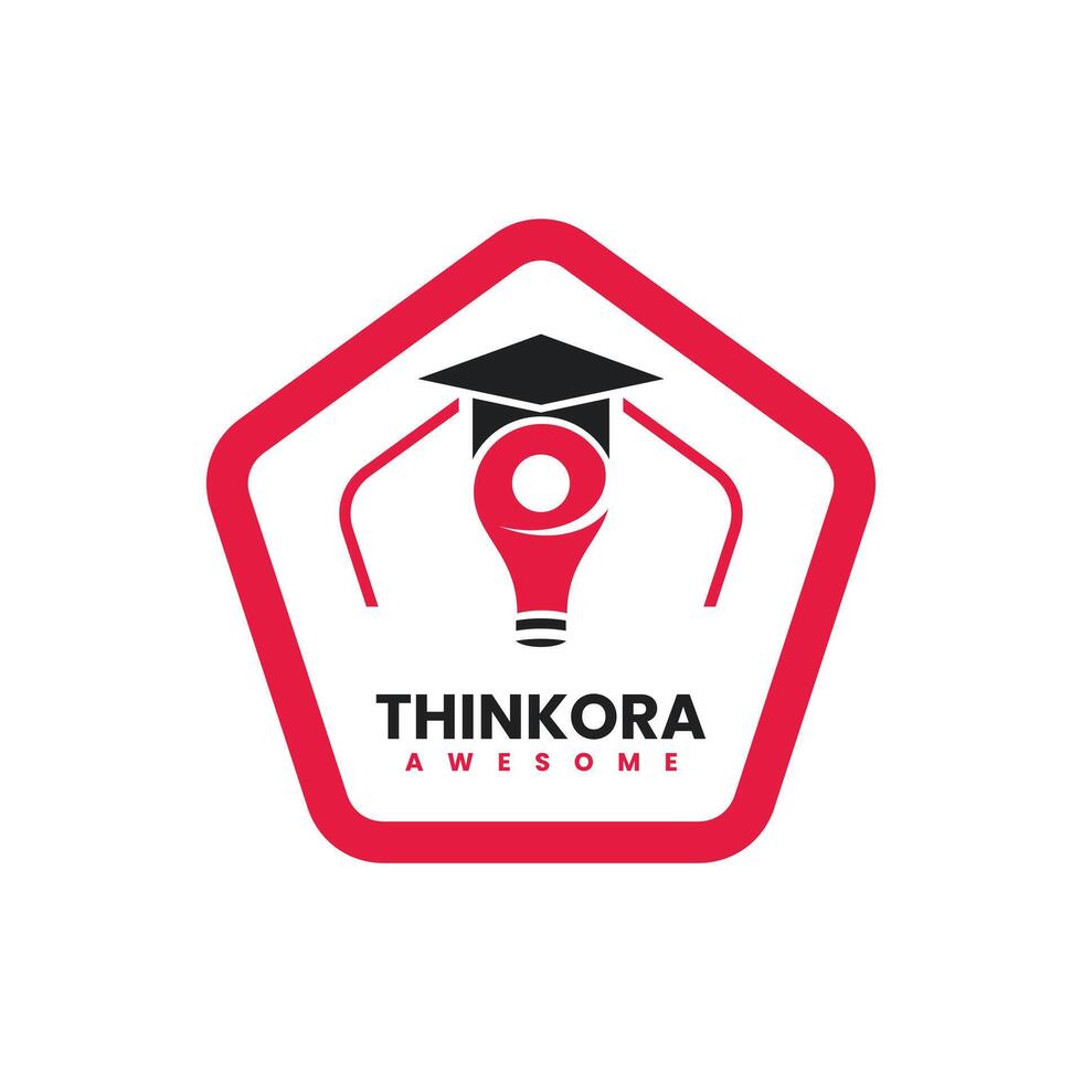 Thinkora An Innvovative Education And Learning Logo vector