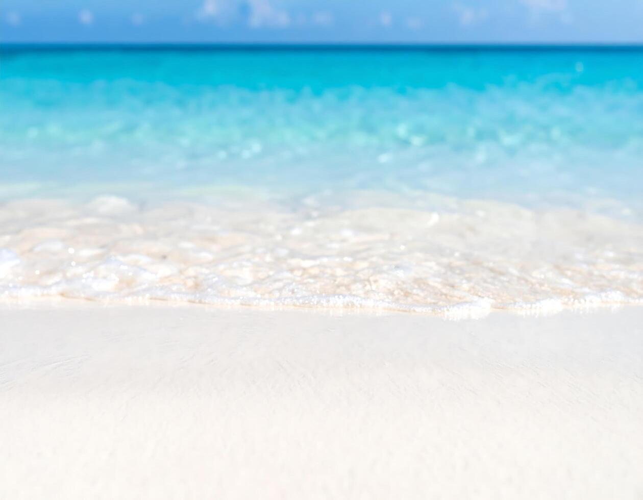 White Sand Summer Beach photo