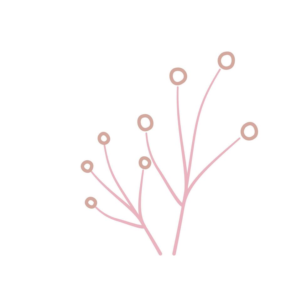 cute brach with soft color vector